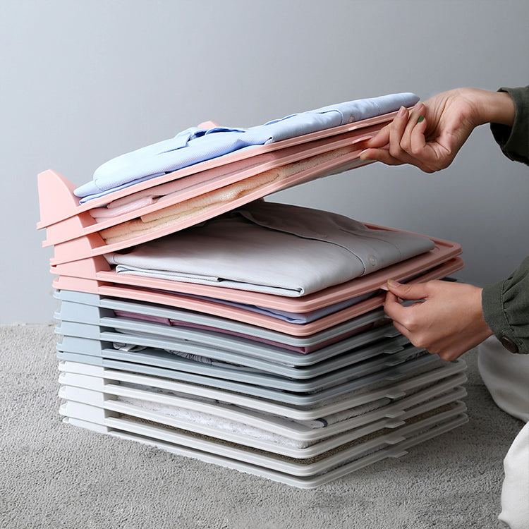 Stackable Shirt Organizer Divider (  5 PICS )