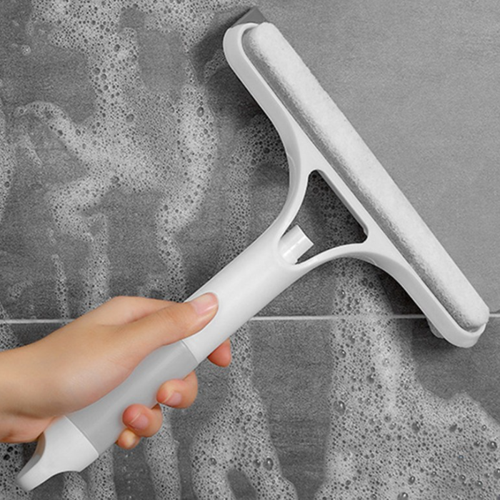 Multi-Function Glass Wiper with Sprayer