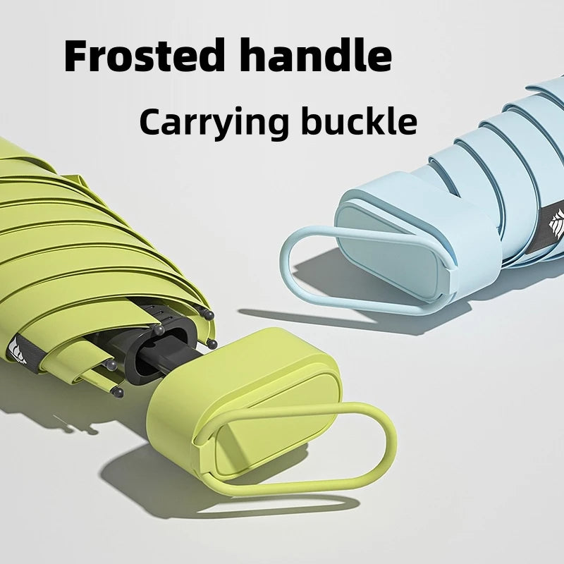 Mini Folding Sun Rain Umbrella