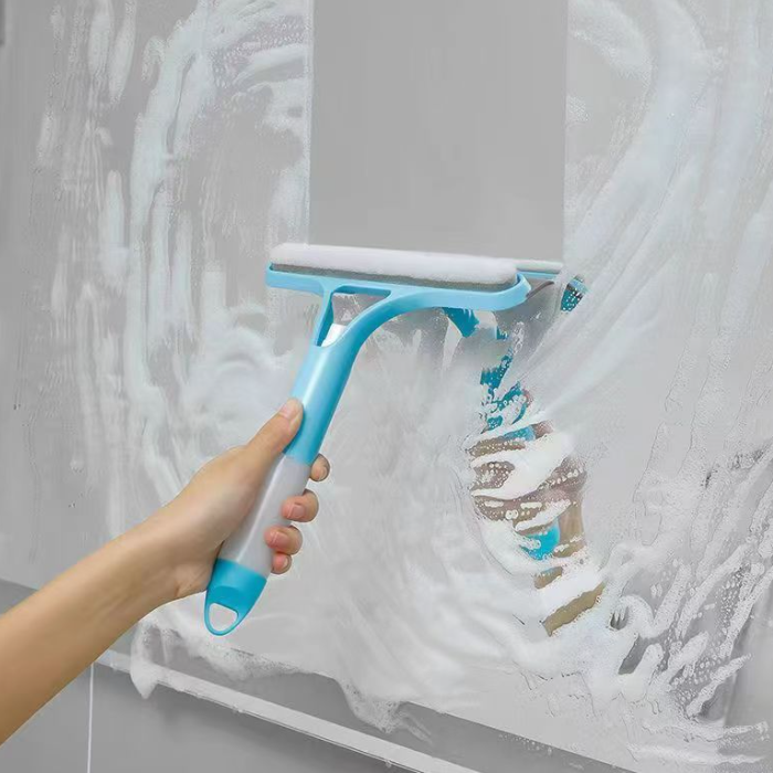 Multi-Function Glass Wiper with Sprayer